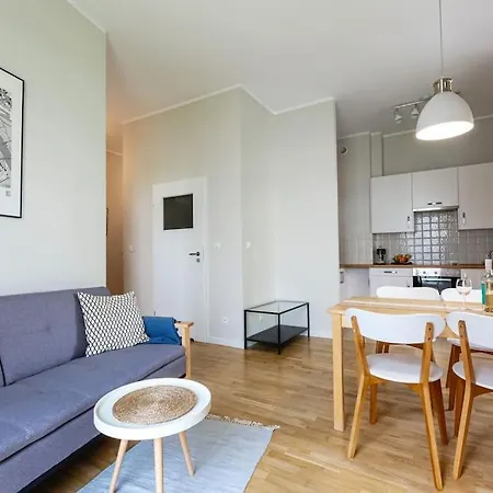 Bright And Cozy Near Park, With A Huge Terrace. Warsaw